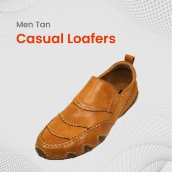 Men Tan Casual Loafers- FMF